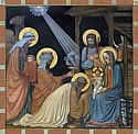 Picture, Baby Jesus shown to 3 wise men