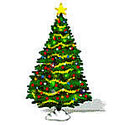 Picture, Decorated Christmas Tree